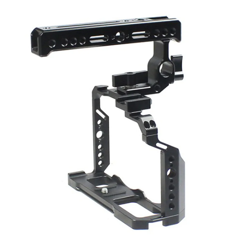 

Camera Rig Full Cage for FUJIFILM X-T4 formfitting Combo with Top Handle Grip Cold Shoe Mount Thread Tripod