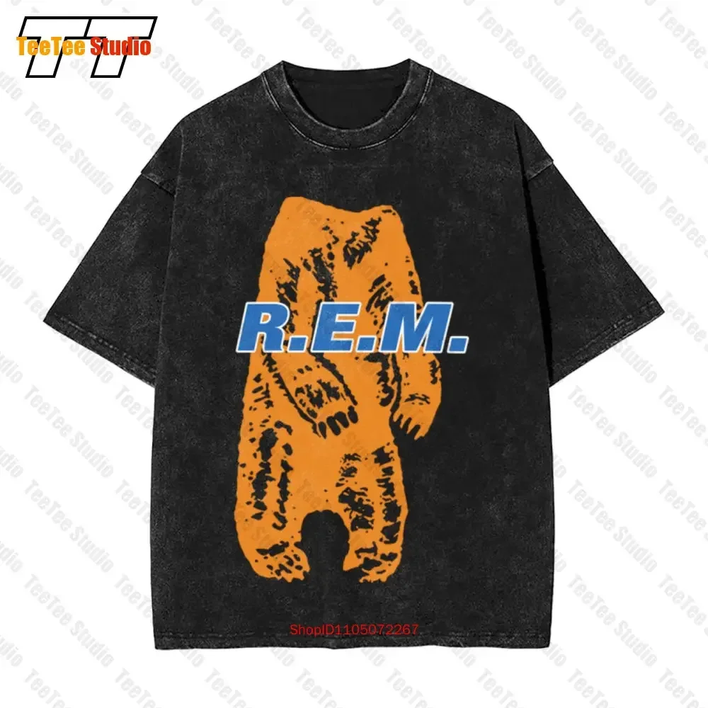 R.E.M-Monster Vintage Oversized T-Shirt WUWV