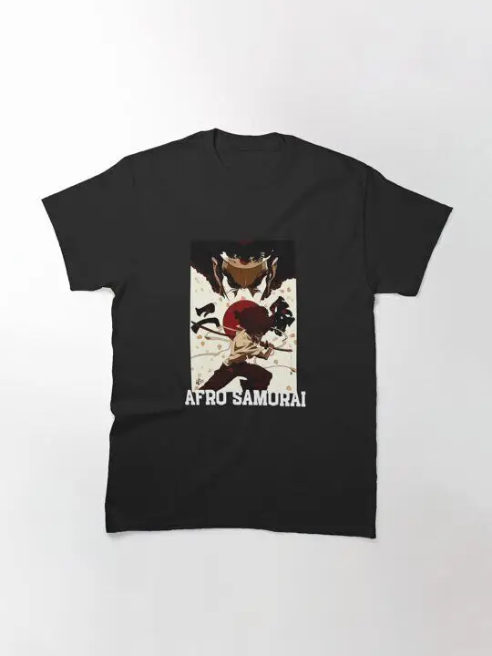 Afro Samurai Essential Design Great Gift Idea T-Shirt Made in the USA S to 5XL