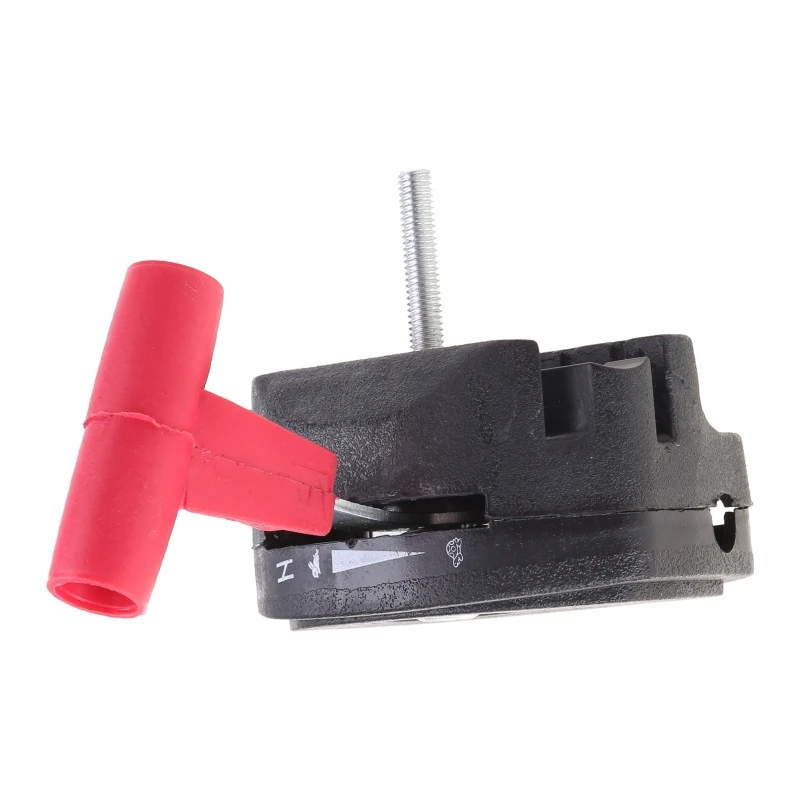 Black+Red Durable Plastic Throttle Box for Lawn Mower Lawn Mower Replacement