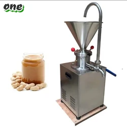 JMC60 Competitive Price Stainless Steel Shaft Grinding Tahini Colloid Mill Milk Peanut Butter Making Machine