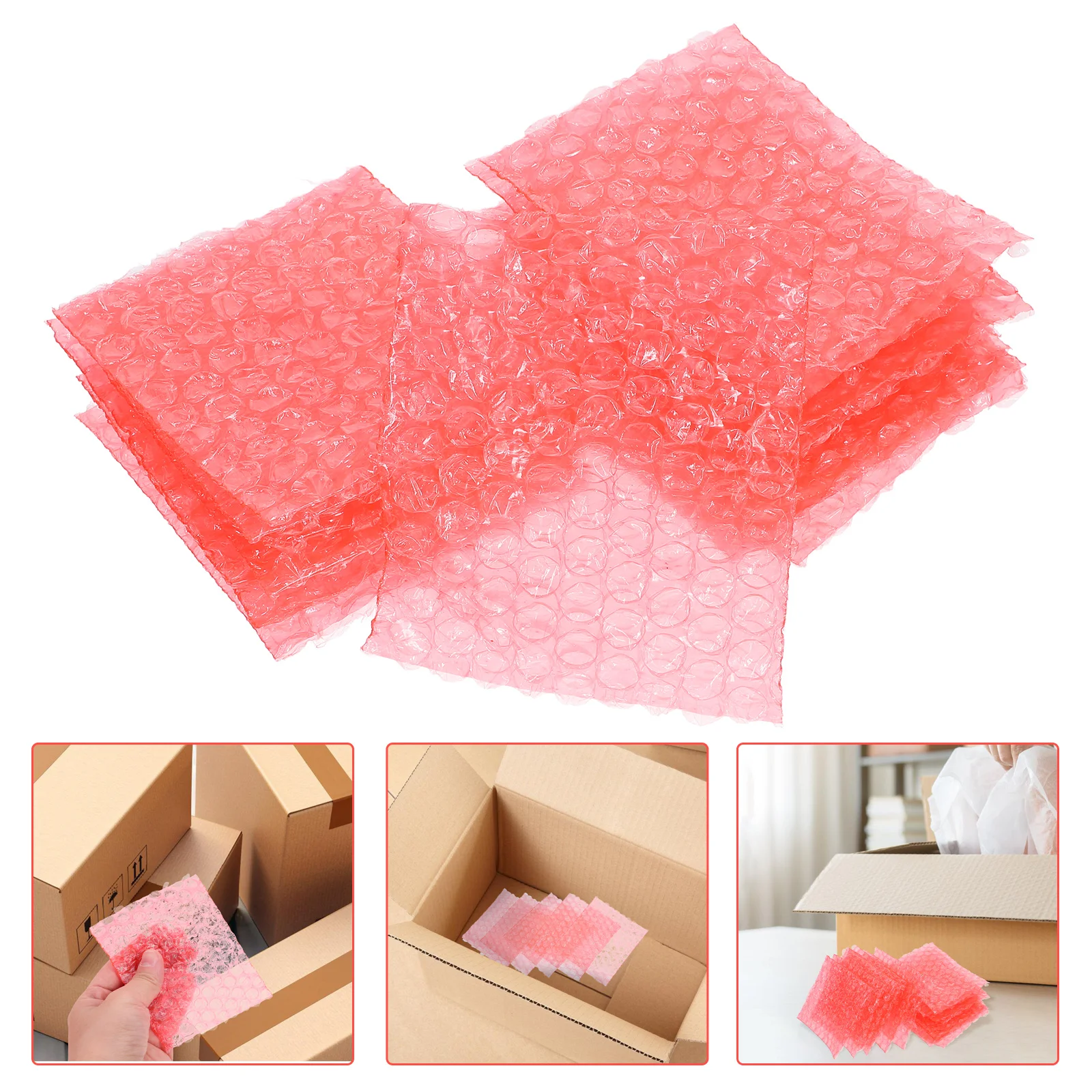 

100pcs Anti-static Bubble Film Bag Shockproof Protective Mailer for Shipping Packaging Envelopes Storage Bulk Pouch