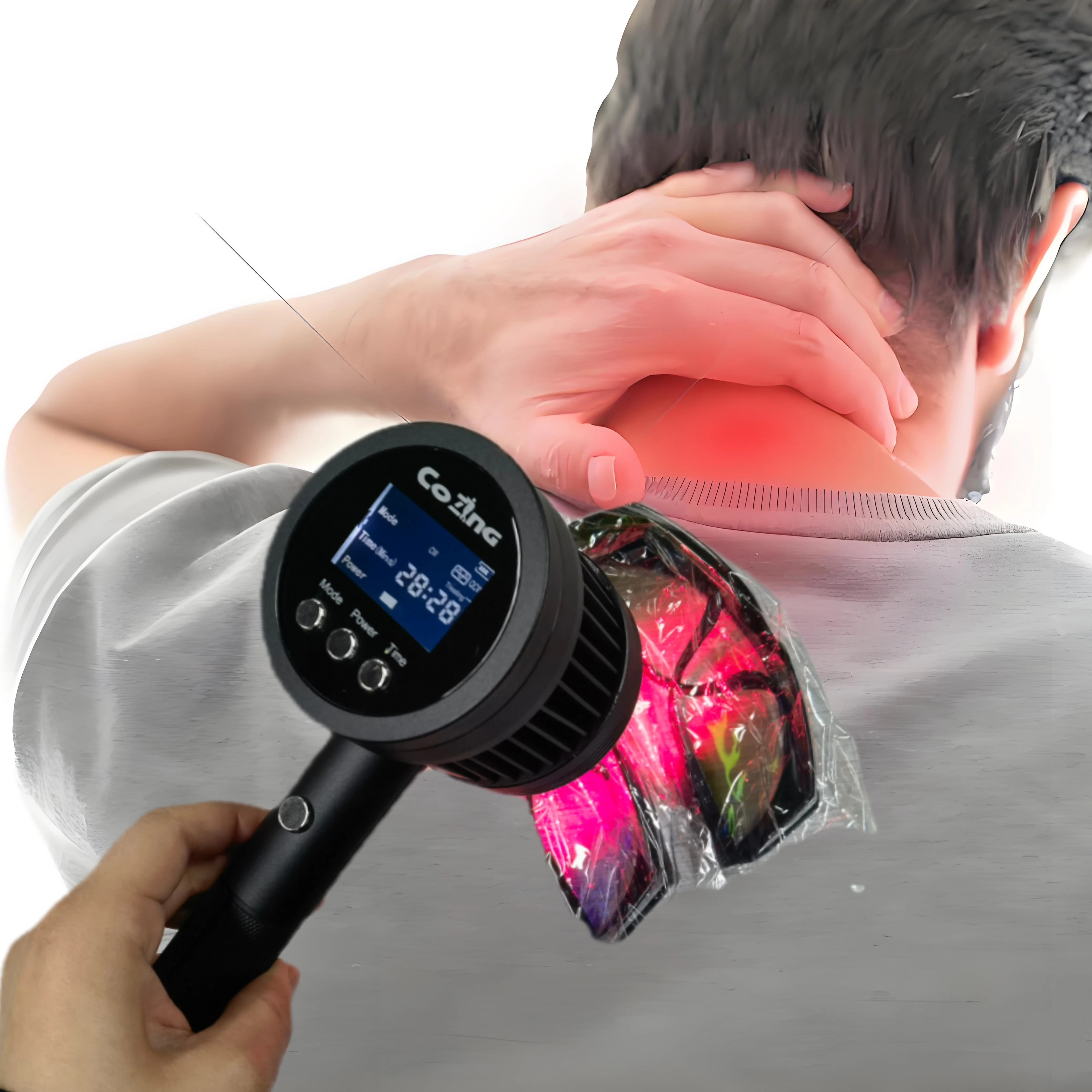 

Лазерный терапевтический аппарат 808 нм для домашнего использования: облегчение боли в коленях, артрите рук, теннисном локте. Портативный прибор для физиотерапии LLLT.