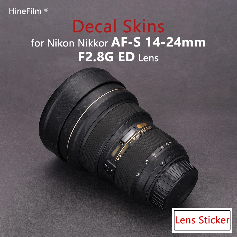 Nikkor  AFS 1424 / 14-24F2.8  Lens Protective Cover Skin for Nikon AF-S 14-24mm F/2.8G ED Lens Decal Protector Anti-scratch Film