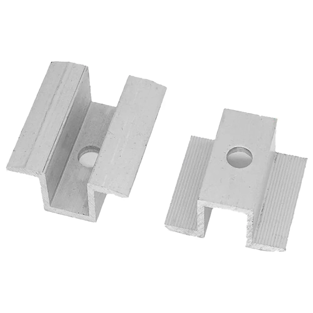Solar Middle Clamp PV Aluminum Alloy Solar Panel 25 - 50MM Solar Photovoltaic Bracket For Most Frame Modules Accessories image 5
