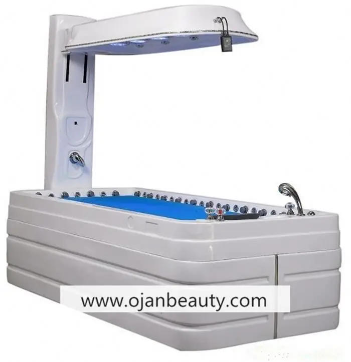 Acrylic Material Vichy Shower Bed Water Massage Hydro Vichy Shower Spa For Swimming Pool