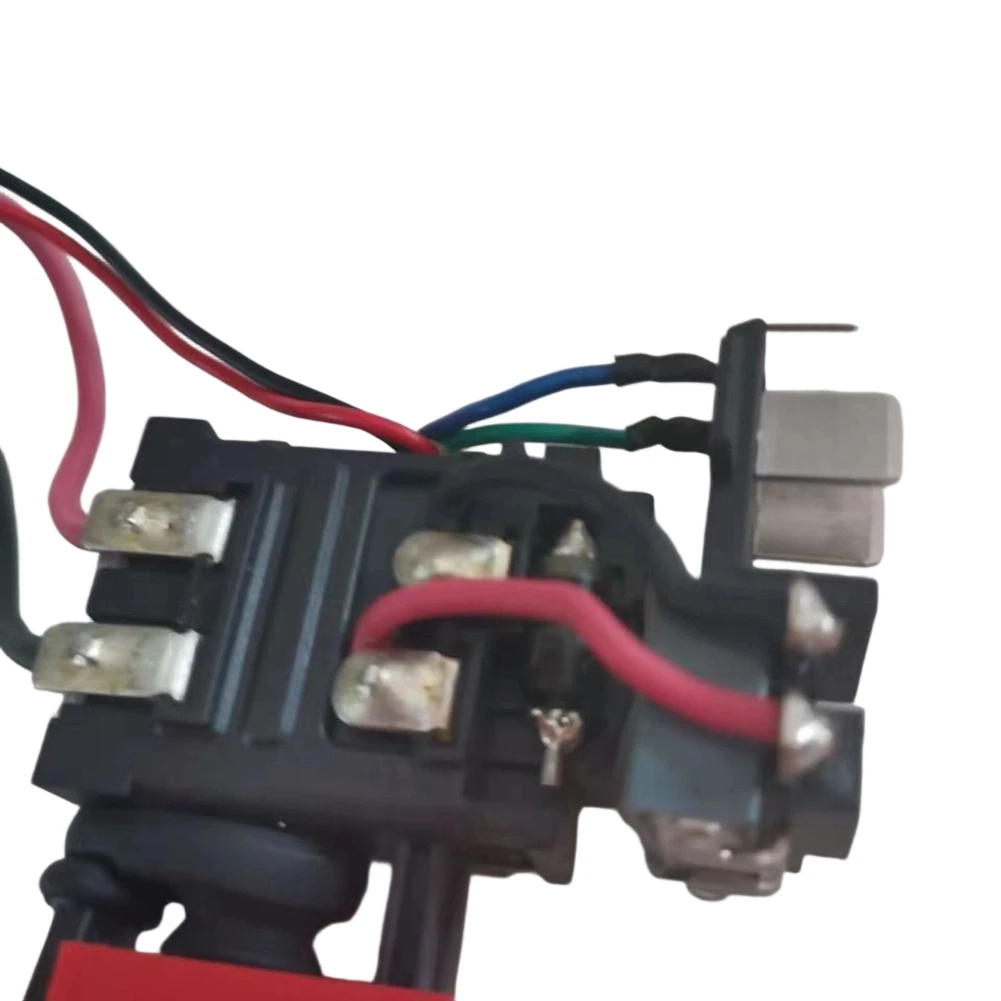 For GSB120-LI Switch Assembly For Power Tool Repair Black Replacement Switch Assembly High Sensitivity Ergonomic Design
