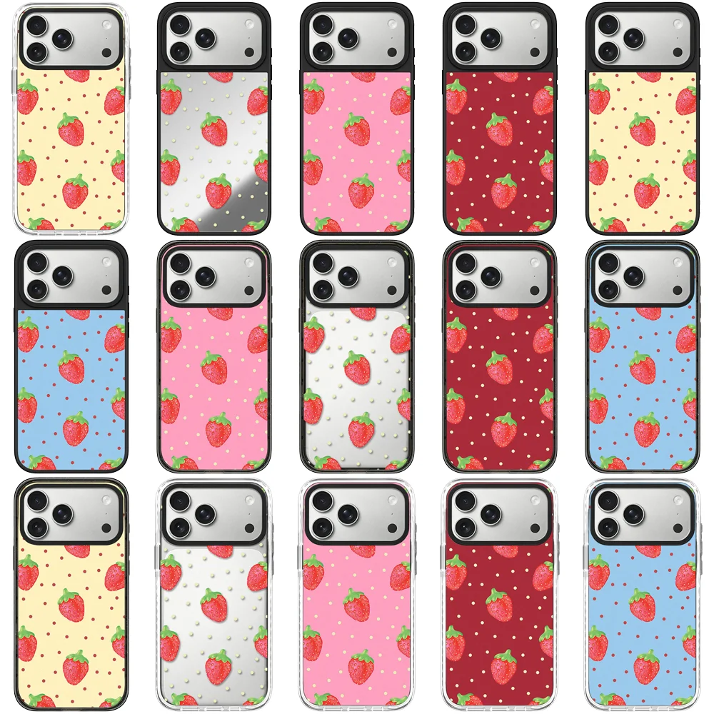 6073158 Mirror / Acrylic Magnetic Case: Compatible with IPhone 17 16 15 14 13 12 Pro Max 17 Air