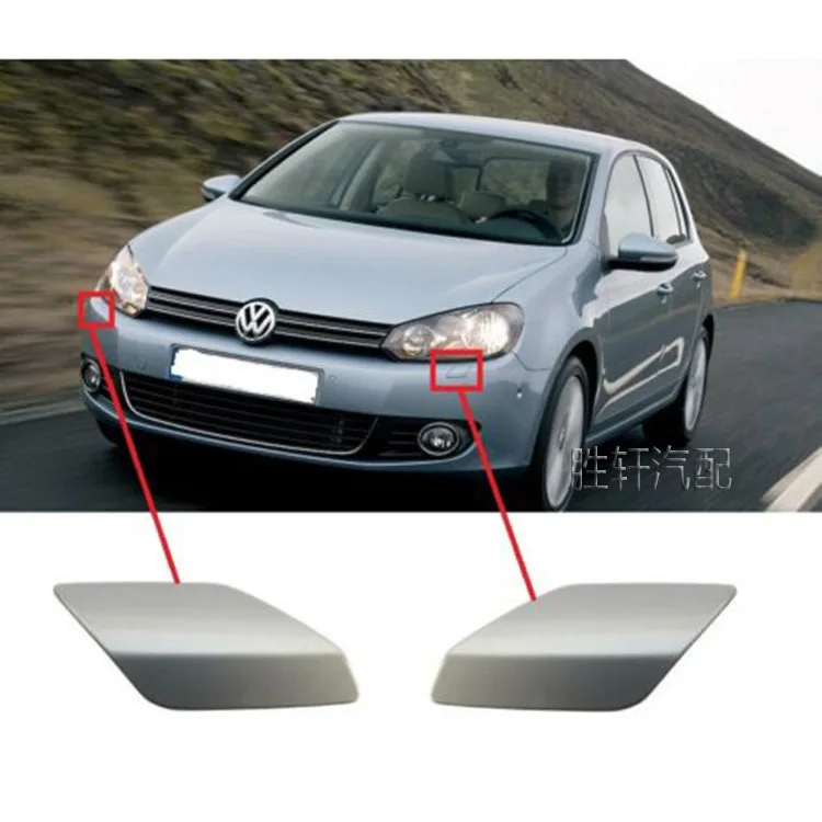 

For Volkswagen GOLF MK6 Golf 6 front bumper headlight spray cover front bumper cover