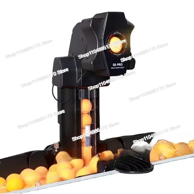 

S8-PRO/JT-A Robot for Table Tennis Serving Robot Machine Full-automatic Programmable Table Tennis Trainer Ping Pong