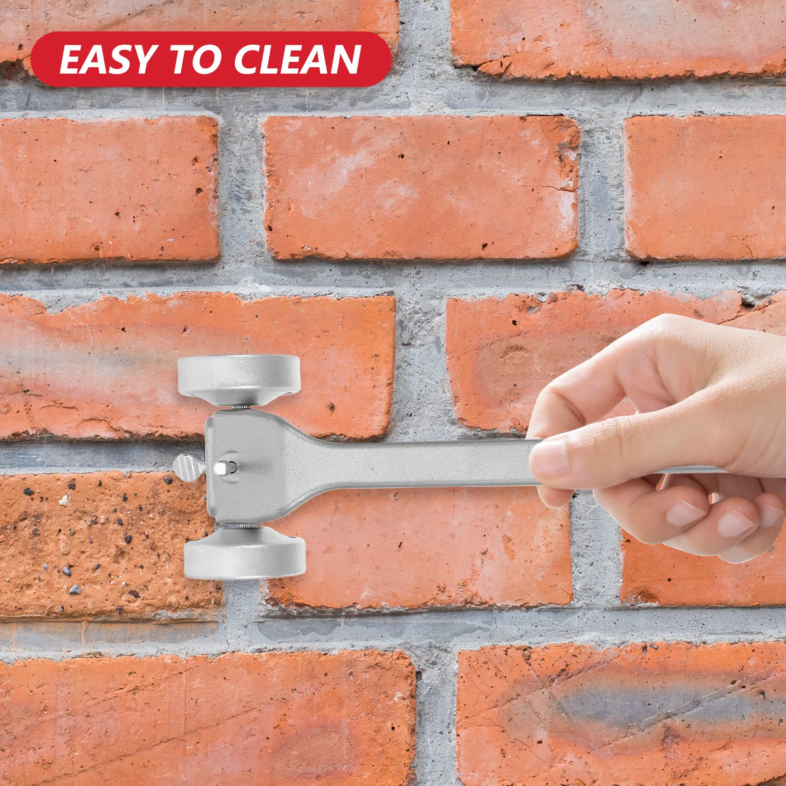 Brick Jointer Tool Heavy Duty Masonry Mortar Remover Concave Jointer for Wall Tiles Grout Finishing Fast Cleaning Repointing