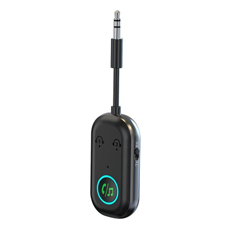 BR08 Car Bluetooth Receiver And Transmitter RX And TX Both Support Connecting Two Bluetooth Devices At The Same Time