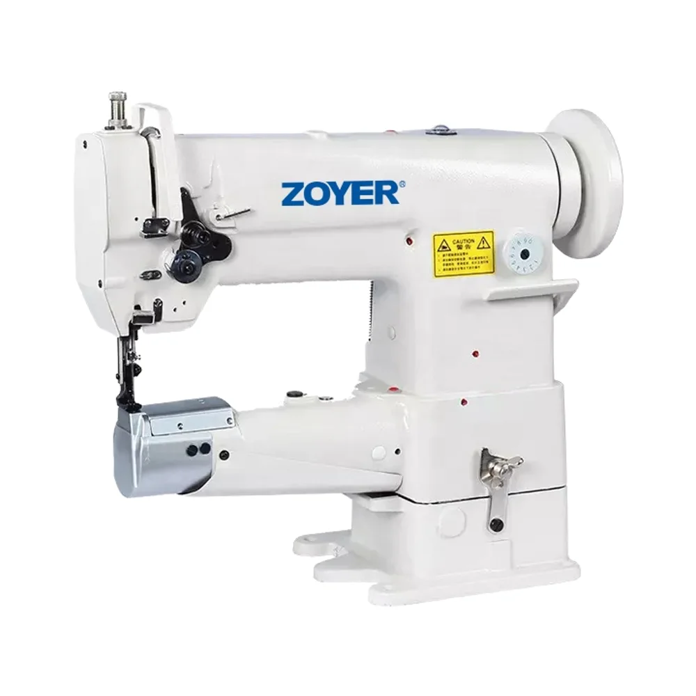 ZY341 Zoyer Cylinder Bed Unison Feed Sewing Machine for Making Leather Bag