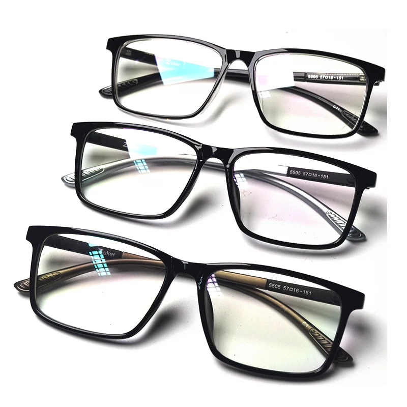 New TR90 Unisex Glasses Frame Ultra Light Full Square Frame Optical Prescription Eyeglasses