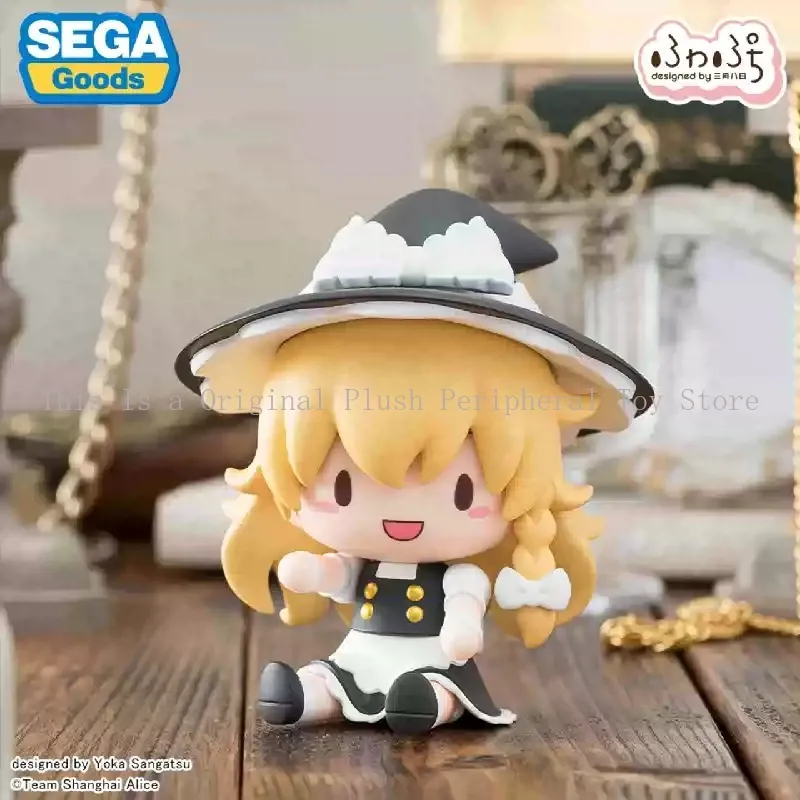 متوفر في المخزون الأصلي حقيقية S-FIRE Hakurei Reimu Kirisame Marisa 8 سنتيمتر أصلية عمل الرسوم المتحركة شخصية لعبة مجسمة