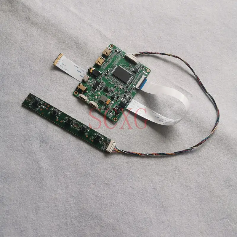 Matrix Controller Drive Board Fit N133BGA N133BGG LTN133AT17 N133BGE 1366*768 EDP-30 Pin Laptop Display 1366x768 2 Mini-HDMI Kit