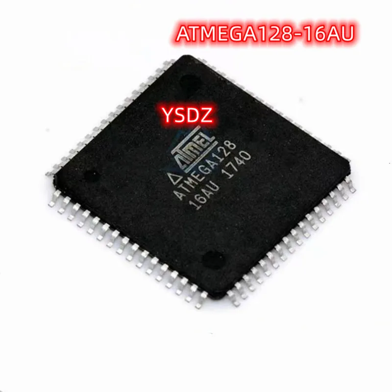 شحن مجاني 10-50 قطعة/السلع ATMEGA128-16AU ATMEGA128 TQFP-64