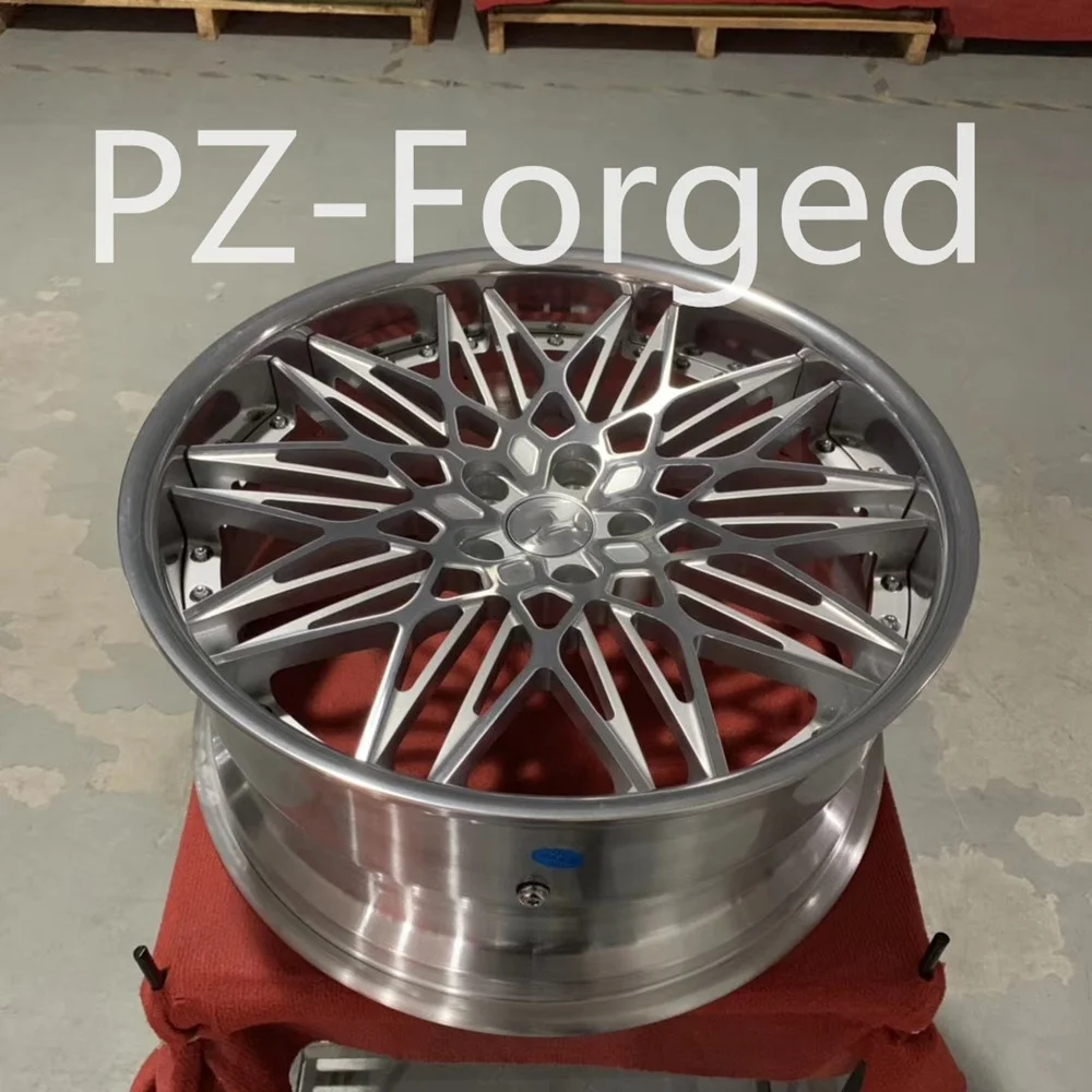 

Deep Dish Sliver Machine Face 5x120 18 Inch Forged Wheels for Ch evrolet Camaro