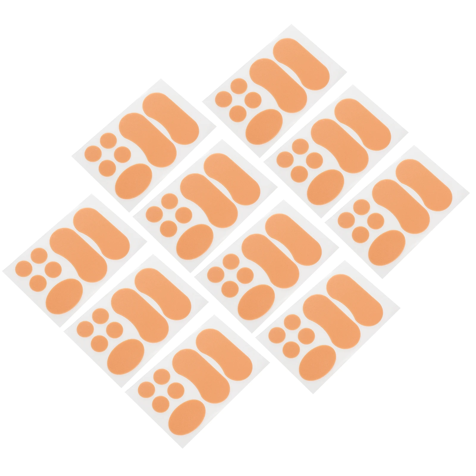

20 Pcs Anti-wear Foot Stickers Slim for High Insole Tape Bottom Shoe Protector Women Men Waterproof Heel Sticker Feet Care Tool