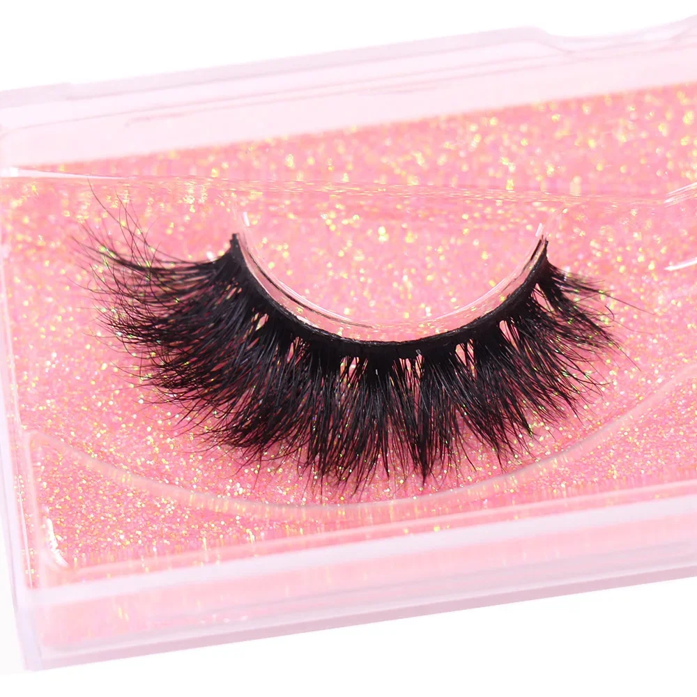 Mink Fake Eyelashes 3D Mink Lashes natural handmade volume soft lashes long eyelash extension real mink eyelash for makeup D103
