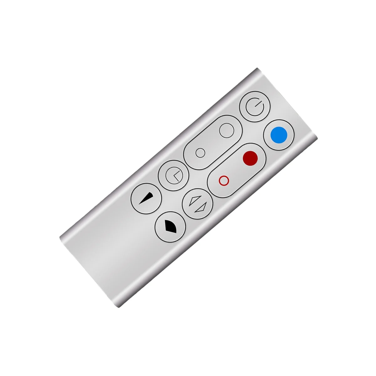 Replacement Remote Control Suitable for Dyson AM09 HP00 HP01 Air Purifier Leafless Fan Remote Control Silver