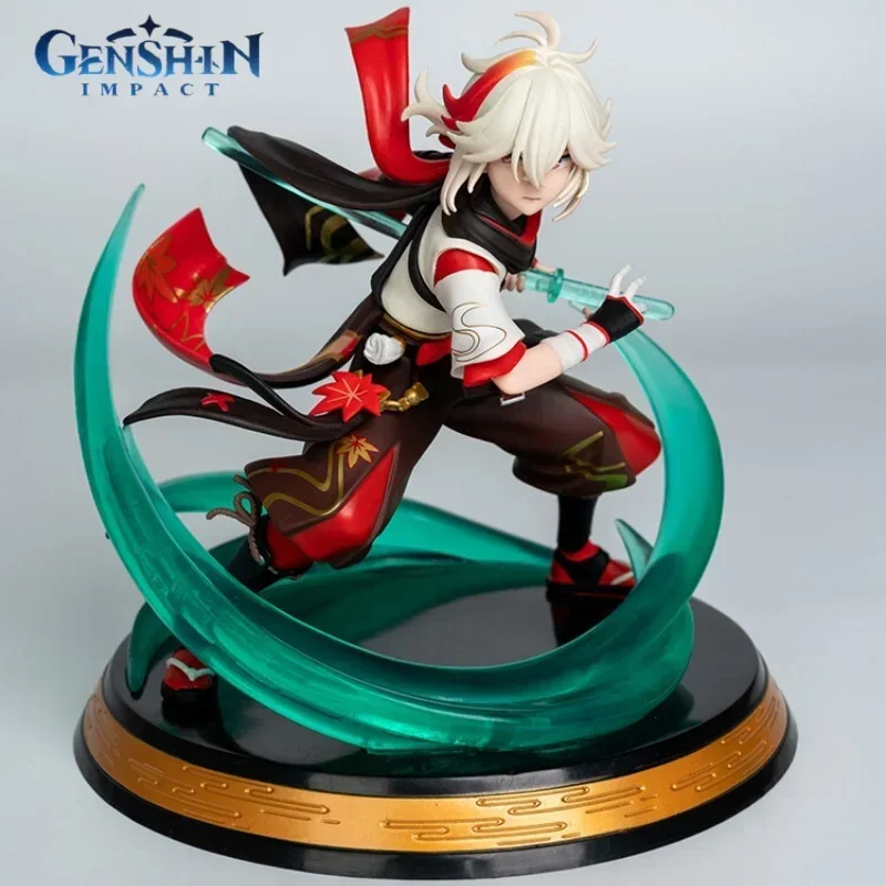 Genshin Impact Kaedehara Kazuha Anime Peripheral Genshin Figure Action Ornament Model Collectible Toy Birthday Gifts