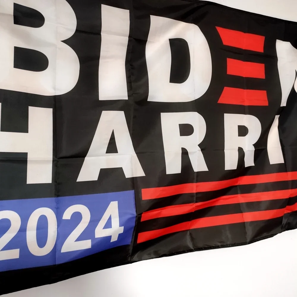 Biden Harris Flag 2024 President USA Flag Hanging Flying Outdoor Decor 90x150cm Polyester