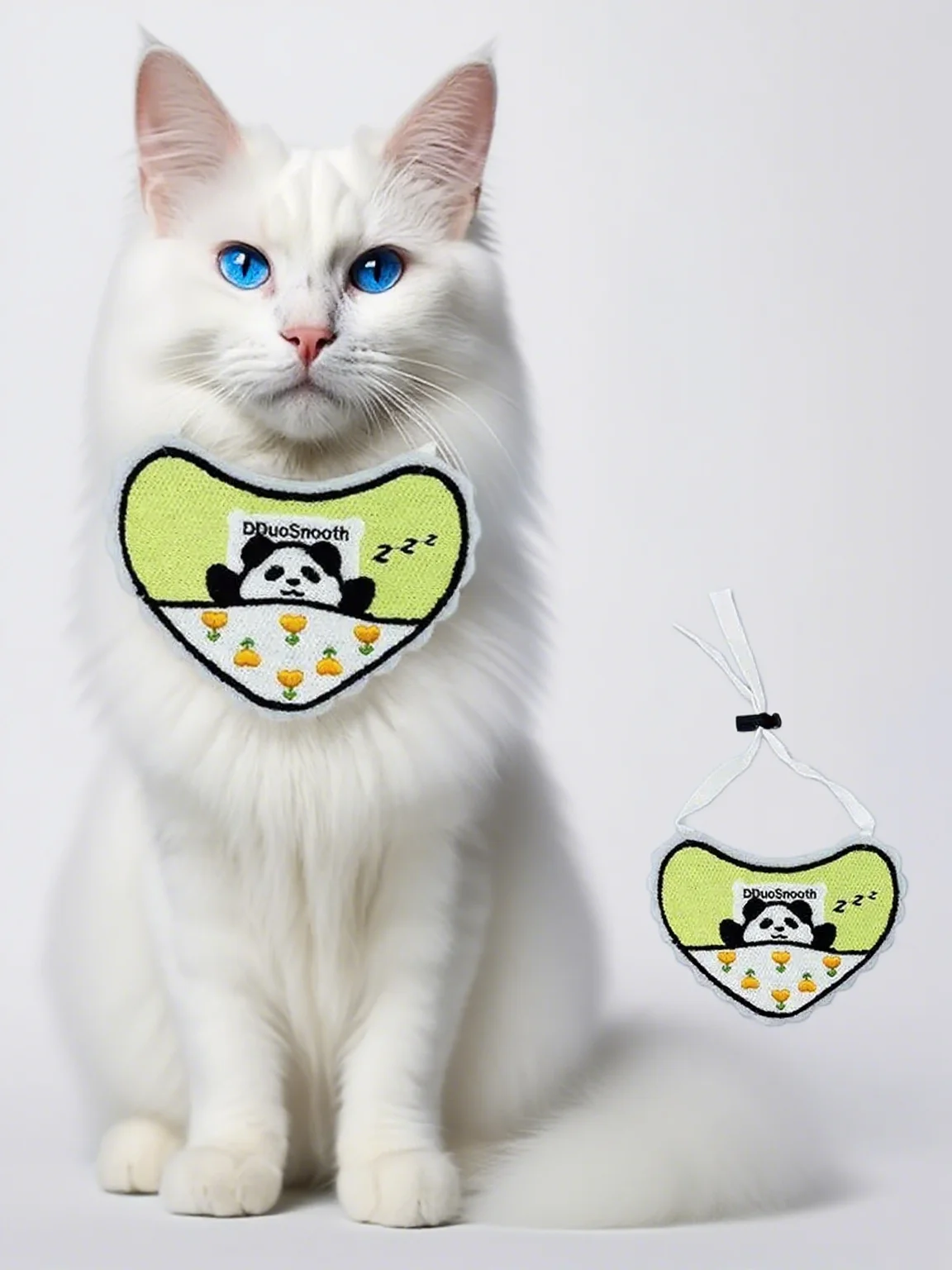

Dog Bandana Cute Animal Collar Scarf Adjustable Pet Cat Bib Saliva Towel Gift Dog Decorations