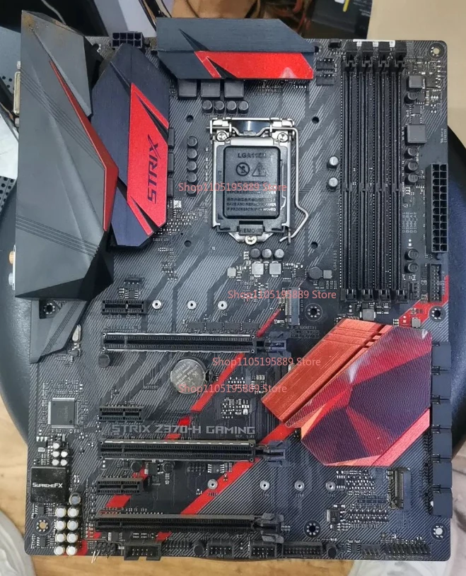 

Материнская плата ASUS ROG STRIX Z370-H GAMING D4, 1151-контактная, для процессоров 8-го и 9-го поколений