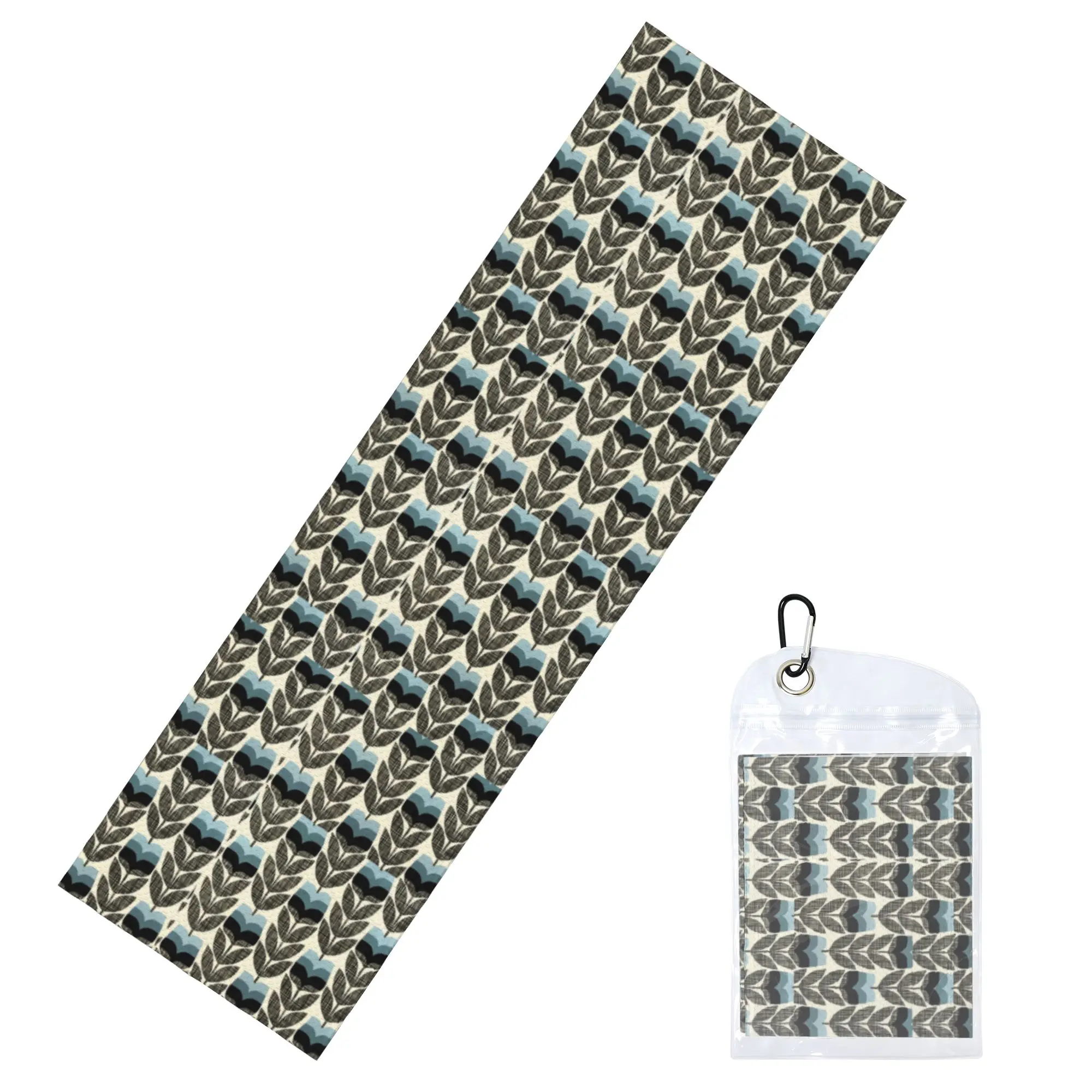 Orla Kiely Scandinavian Multi-stem Cold Exercise Towel   Super Soft Breathable Instant Cooling Towel Yor Gym Towels