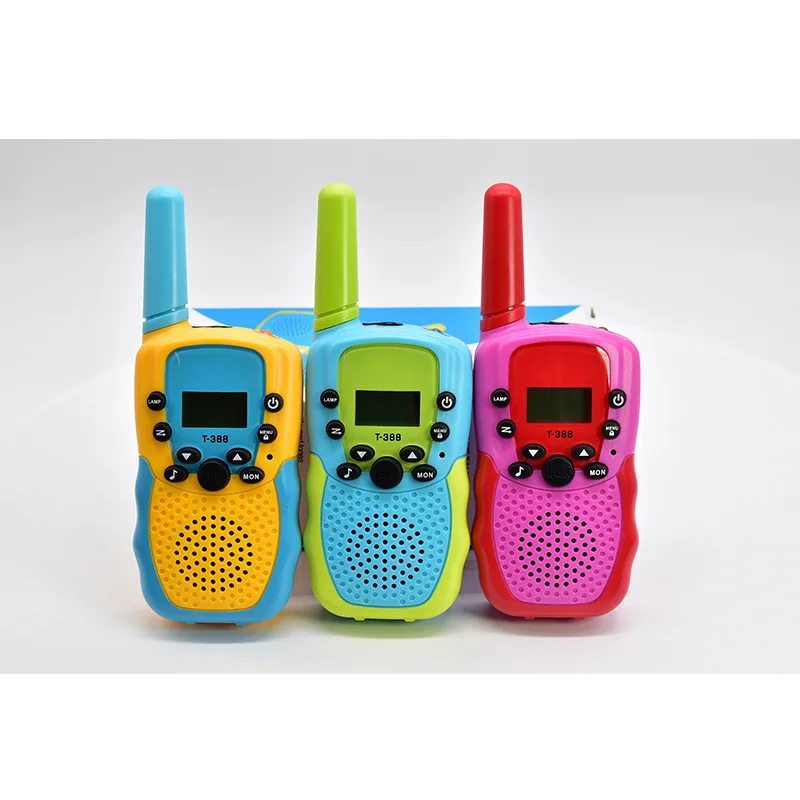 Mini Walkie Talkie Children Toy Color Children's Walkie-Talkie Outdoor Safety Communication Fun Educational Gift