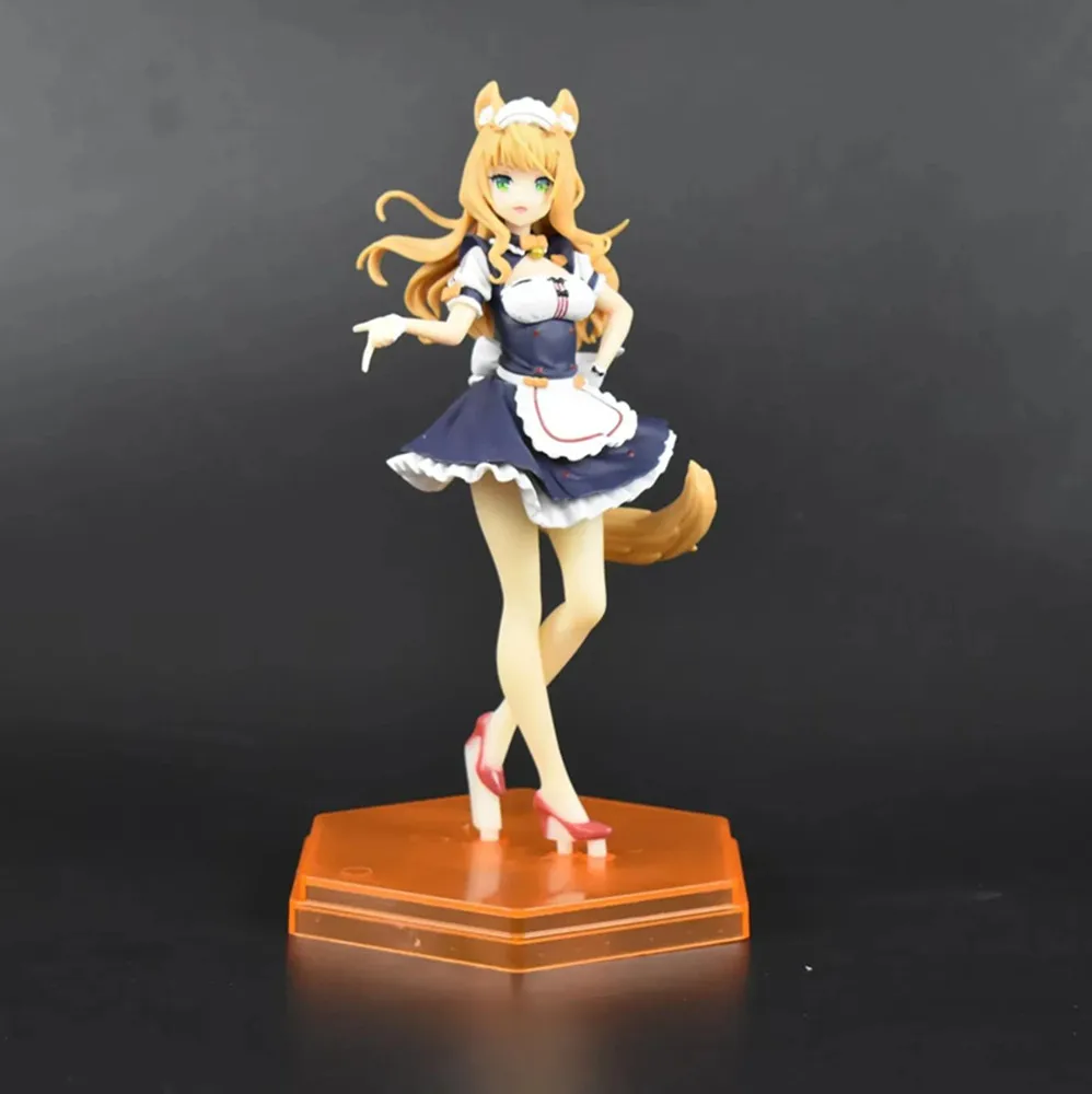 PVC Action Figure brinquedos modelo para meninas, GSC Up Parade, Nekopara Chocola Baunilha Azuki, coco bordo canela gato