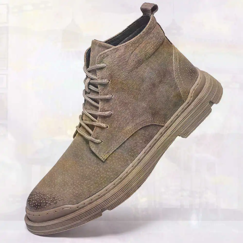 

With Ties Height Increasing Original Shoes Shoes Running Sneakers Size 44 Sports Boots For Men Outside Cute Athlete