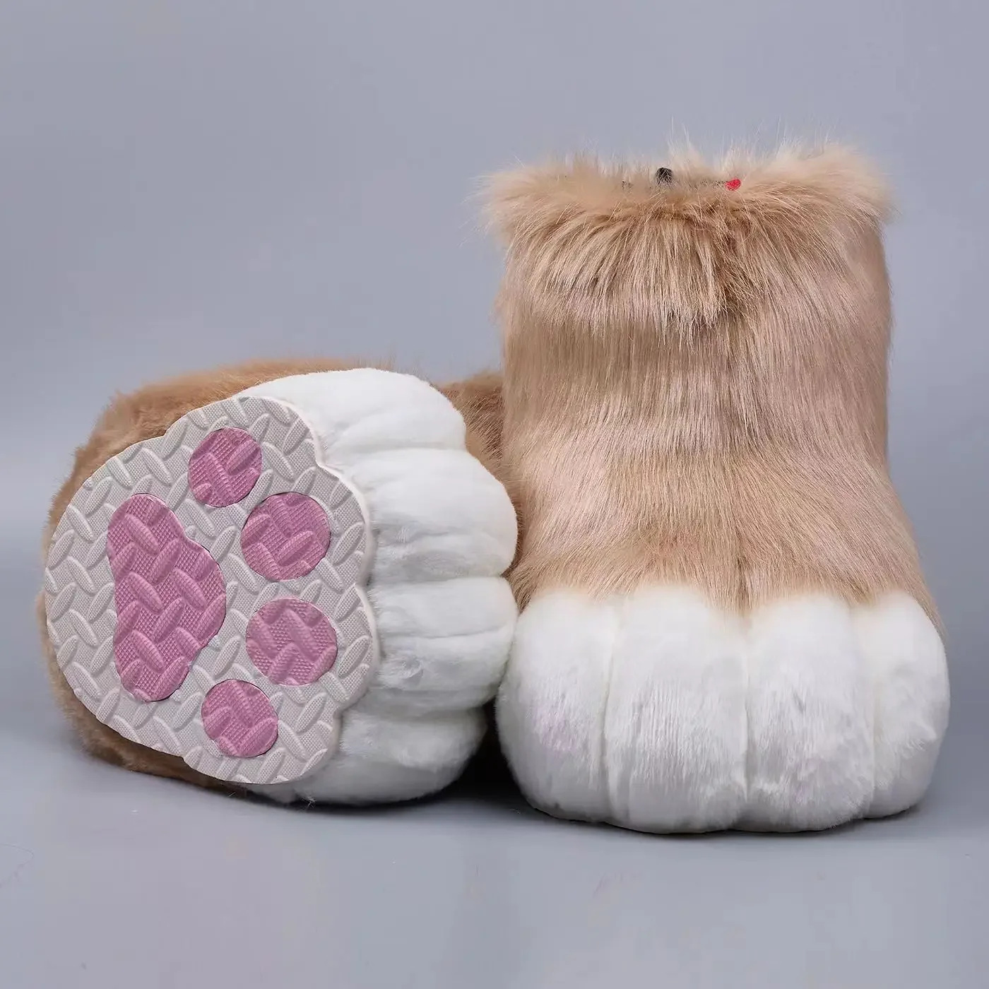 Animal Claws Japanese Furry Outdoor Feet Two-dimensional Beast Shoes Half Full Color Shoes Fursuit 4