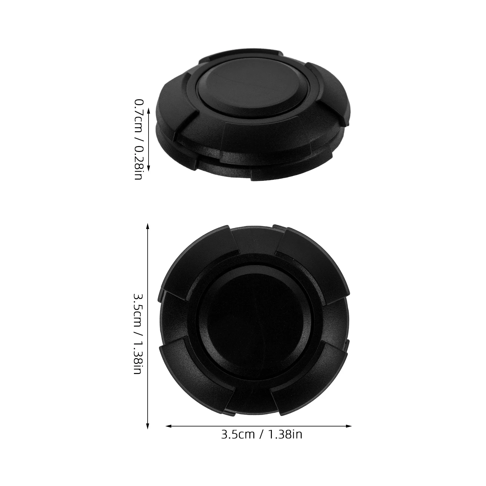 Cubierta de cerradura de puerta de coche ABS resistente y duradero Protector de entrada de puerta automotriz Protector a prueba de arañazos accesorios de repuesto para coche