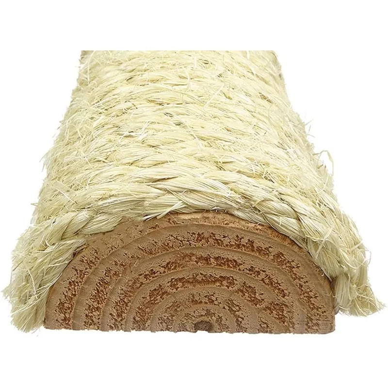 شجرة قطط من الخشب الحقيقي والسجاد، مرقطة #3