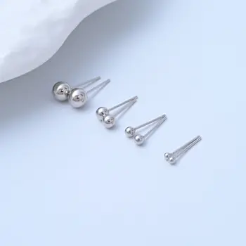 8 最佳銷售 2毫米耳環 - №6