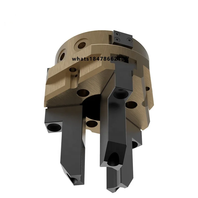 Three Finger Centric Gripper Industrial Robot Gripper and Pneumatic Clamper