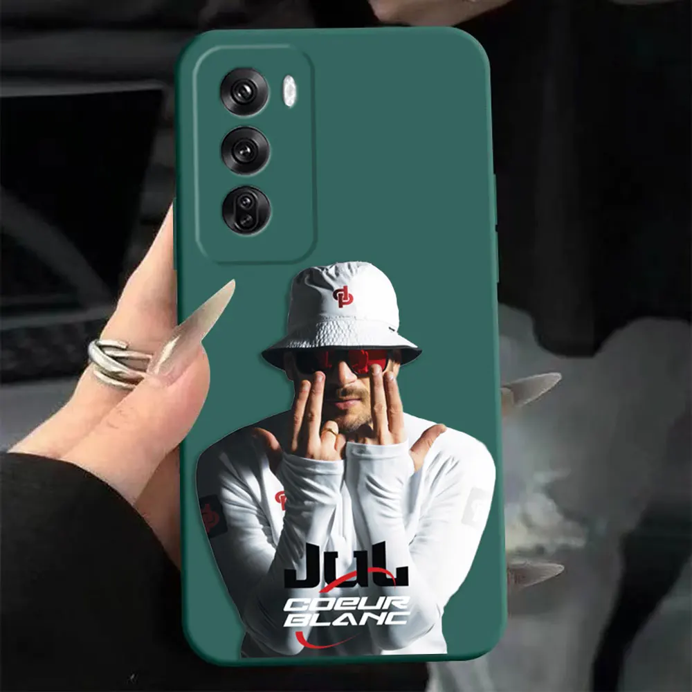 

Hot Singer Rapper JuL Custom Photo Phone Case For OPPO A7 RENO Z 2F 2Z 3 4 4F 5F 5 6 6Z 7 7Z 8 8T 10 12 13 13F PRO Silicone Case