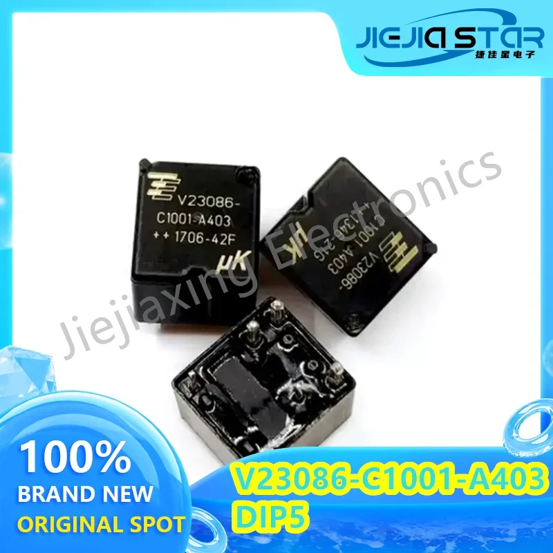 V23086-C1001-A403 Relay 12VDC, Ready-Made, 5-Pin Set konversi, baru, gratis pengiriman, 3 buah