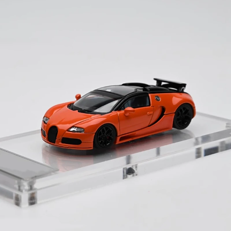 

Литой под давлением масштаб 1:64 Veyron, имитация сплава, модель автомобиля, хобби, коллекционные украшения, подарок, игрушка, сувенир, украшение, дисплей