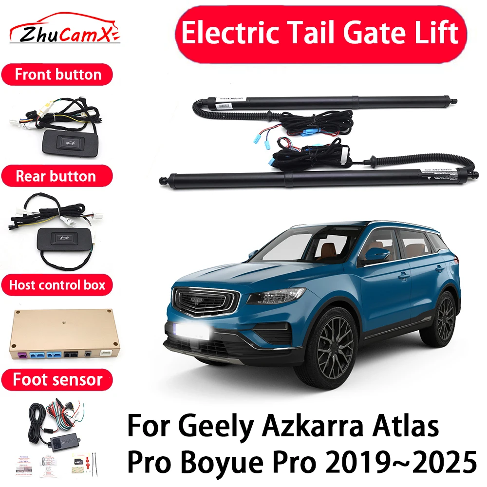 

ZhuCamX Car Automatic Electric Tail Gate Lift Tailgate Assist System for Geely Azkarra Atlas Pro Boyue Pro 2019–2025