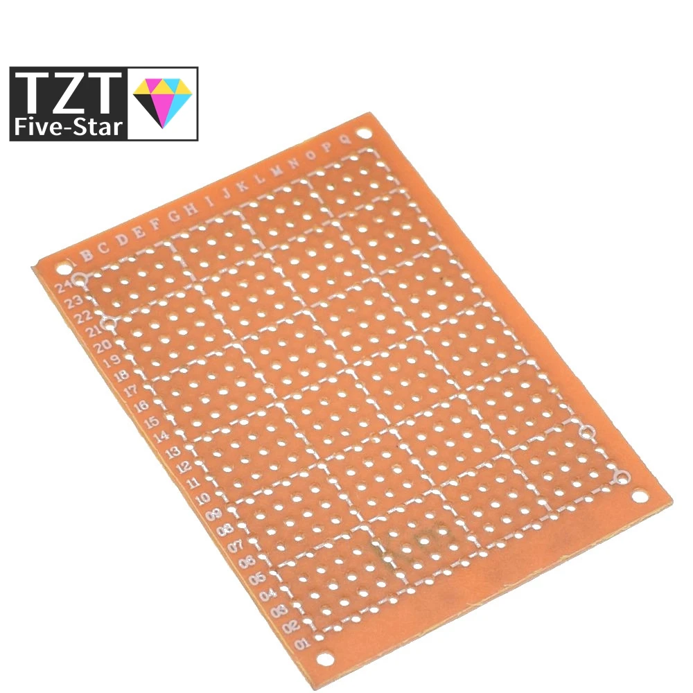 1/5/10 قطعة 5*7 سنتيمتر 5x7 5 سنتيمتر 7 سنتيمتر TZT DIY النموذج ورقة لوحة العالمي مجلس الأصفر