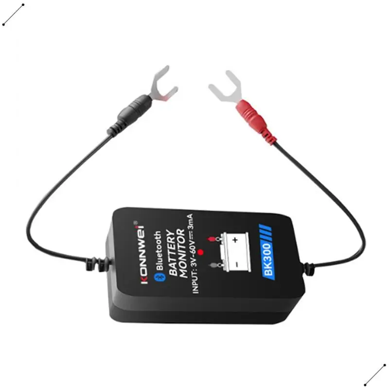 

Konnwei BK300 для автомобиля, автофургона, мотоцикла, совместимый Bluetooth монитор батареи 6 В 12 В 24 В, тестер, детектор неисправностей