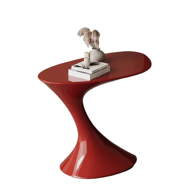 Italian minimalist art so fa side few high bright pai nt special-shaped dopamine living room art designer corner few