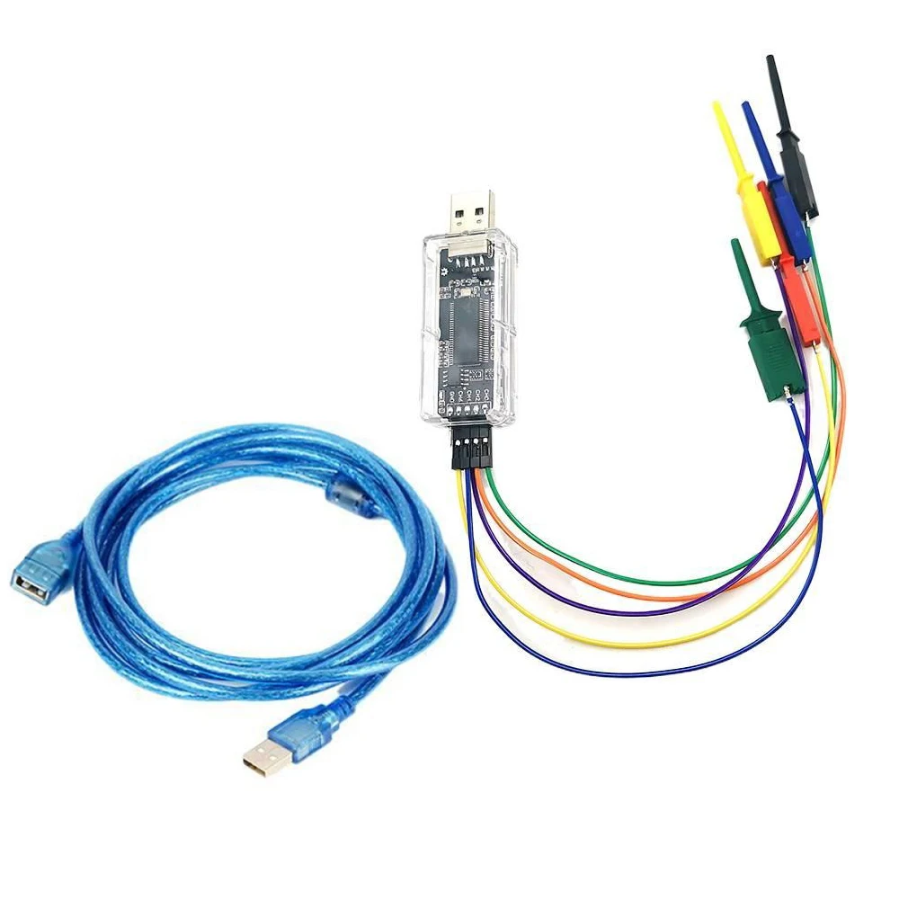 NanoDLA Logic Analyzer 24M Sampling 8CH Open Source for MCU ARM FPGA Debug Support PulseView Windows Linux Mac Protocol Analysis