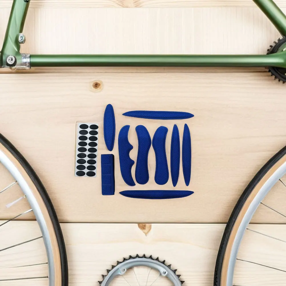 

2Sets Liner Pads Cycling Padding Kit Shock Absorption Sweat Wicking Replacement Sponge Pads for Bike Motorcycle