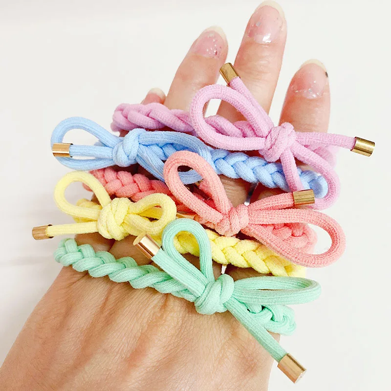 

5PCS Women Hair Scrunchies Girls Elastic Hair Rubber Bands Children Hair Gum/Tie/Ponytail Hair Holders Scrunchy Accessories