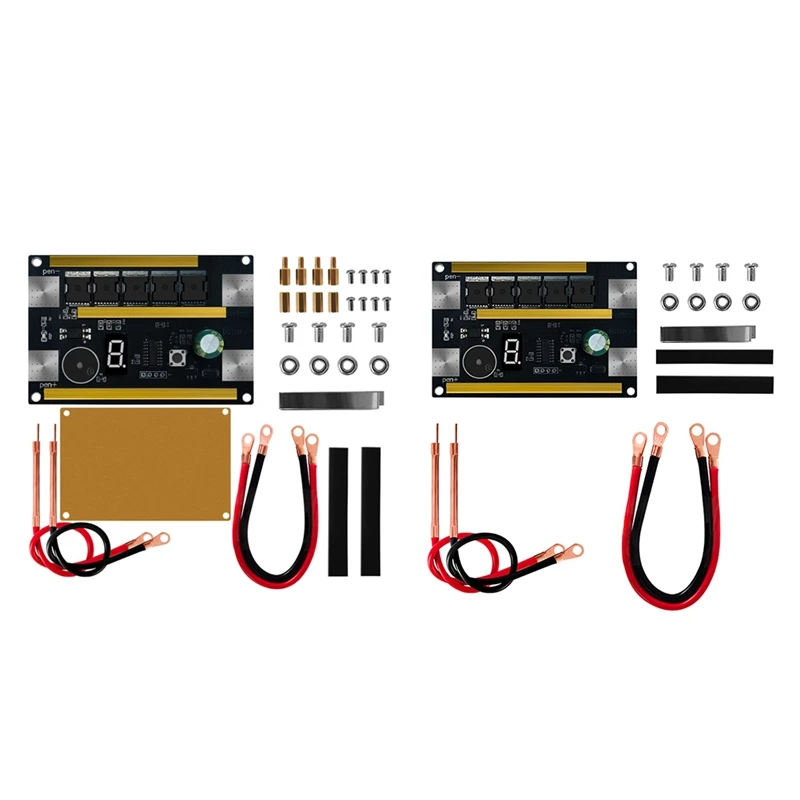 

18650 Lithium Battery Spot Welder Pen Control Board Touch Welding Machine 12V Automatic Spot 9-Speed Output Module