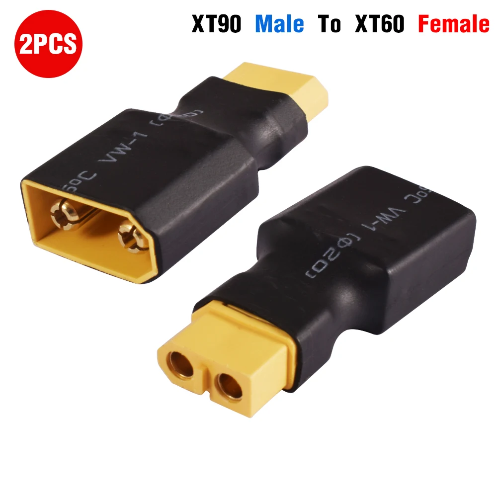 9IMOD 2/4 قطعة التوصيل XT60 XT30 XT90 T-التوصيل ذكر موصل سالب محولات التوصيل مستوى واحد Adanter التوصيل لا أسلاك RC يبو البطارية